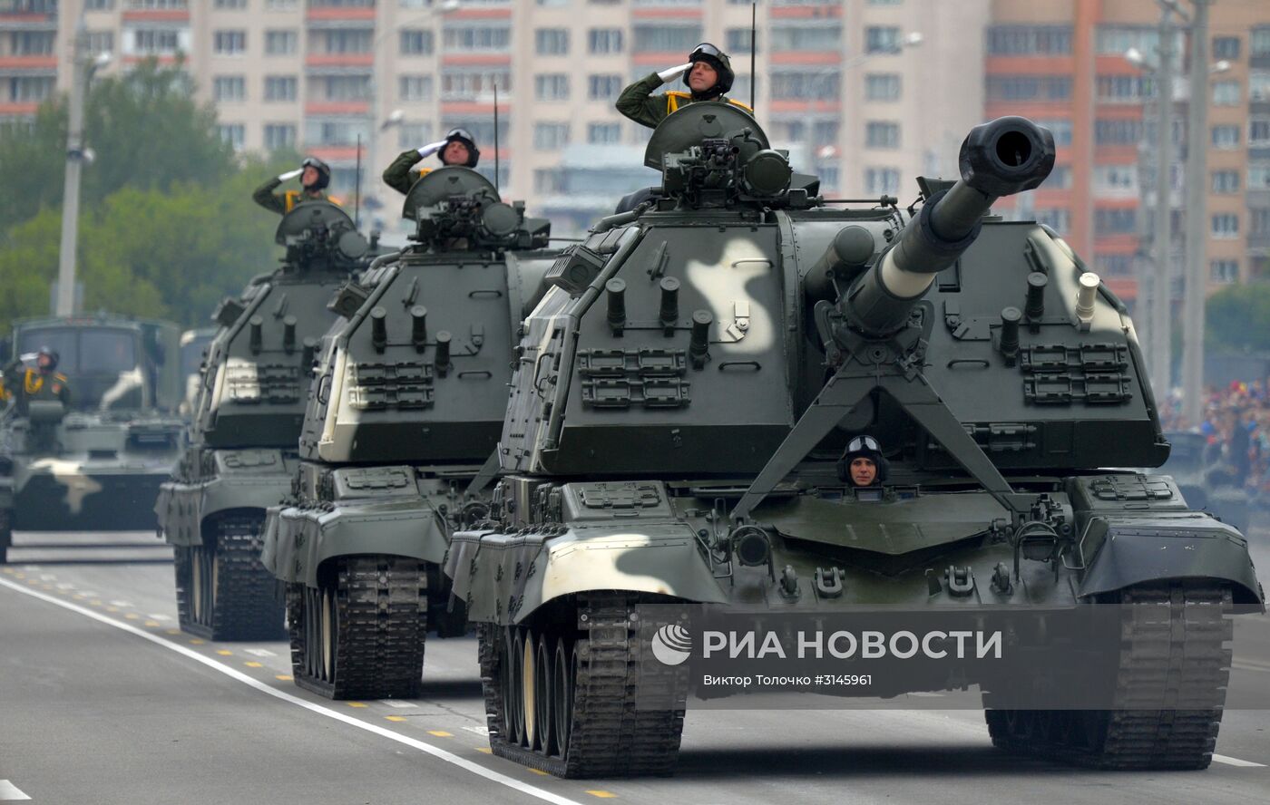 Парад в честь Дня Независимости Белоруссии