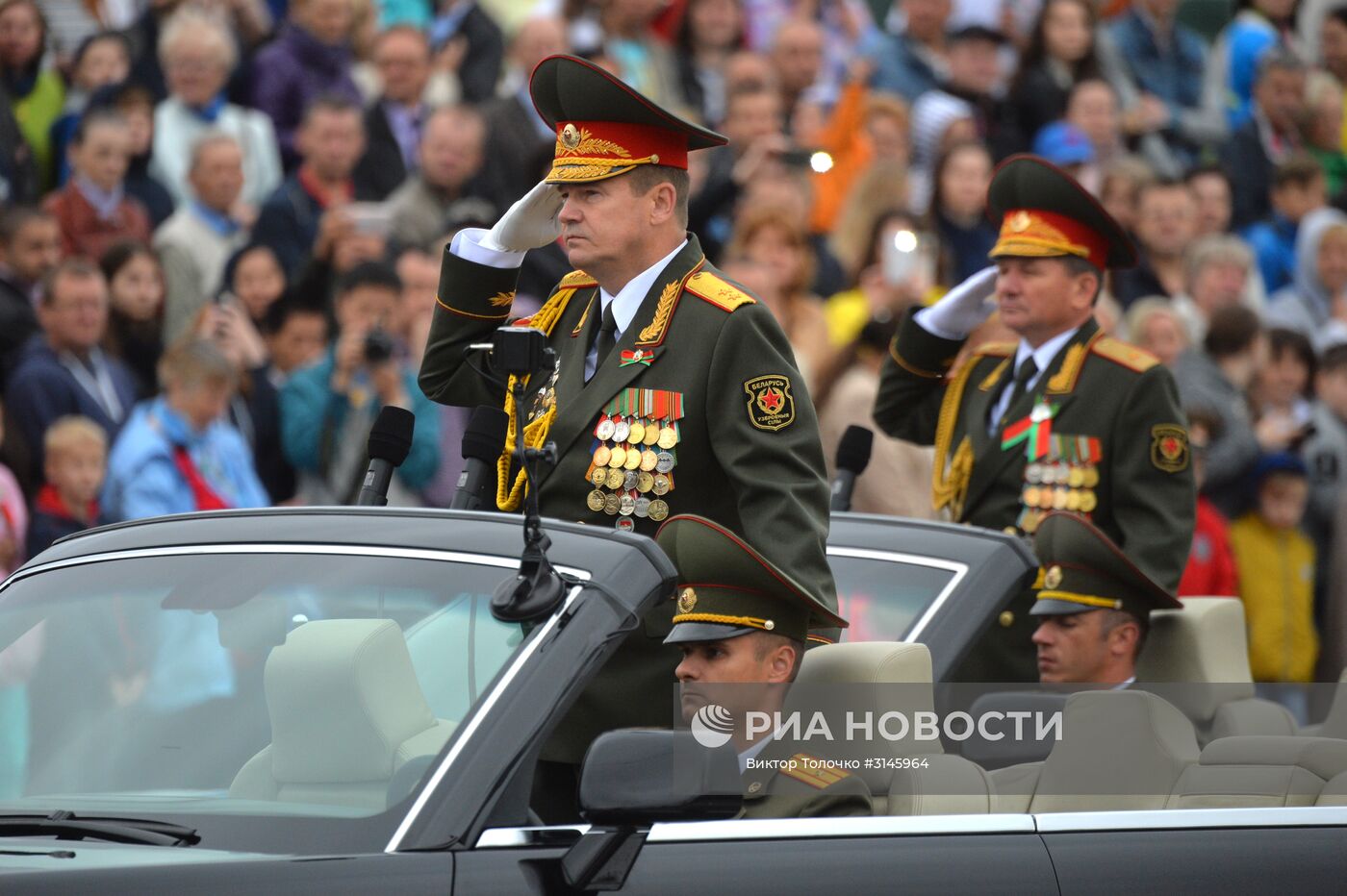 Парад в честь Дня Независимости Белоруссии