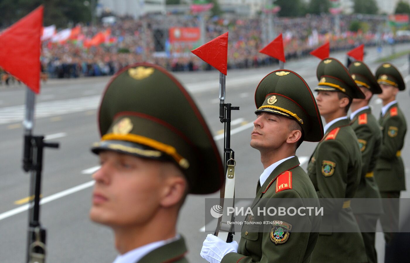 Парад в честь Дня Независимости Белоруссии
