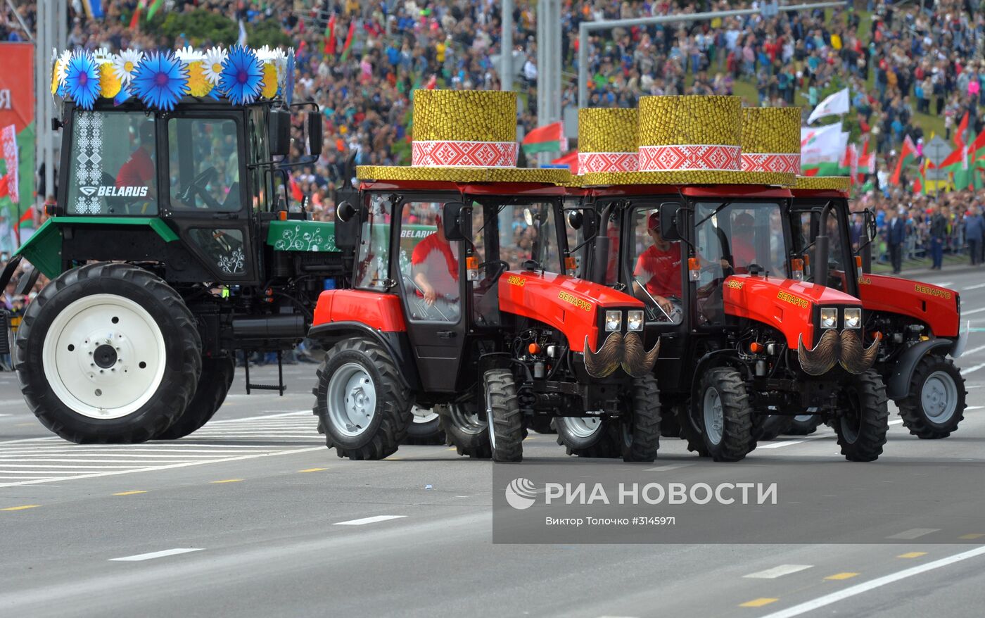 Парад в честь Дня Независимости Белоруссии