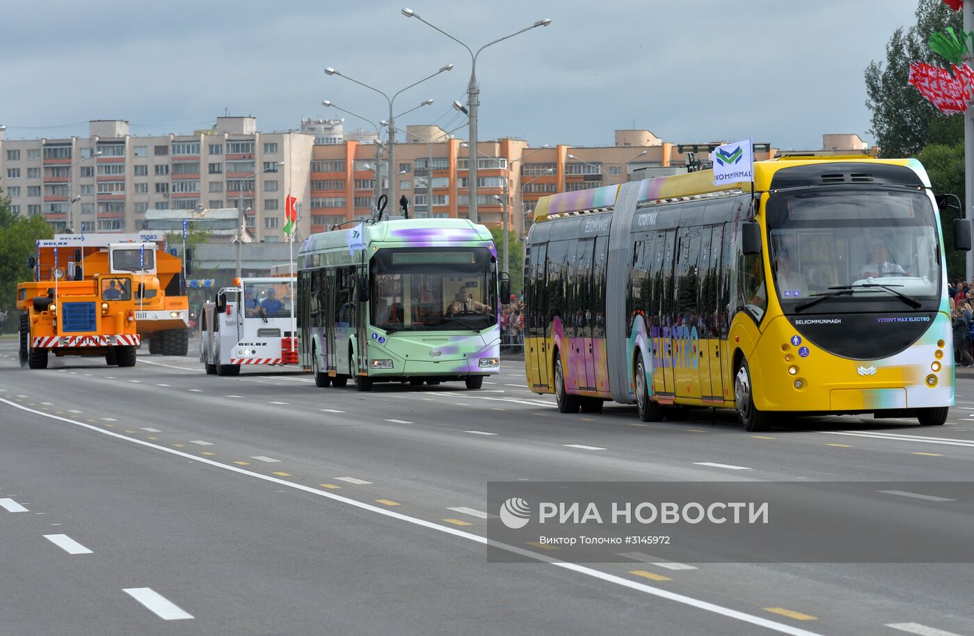 Парад в честь Дня Независимости Белоруссии