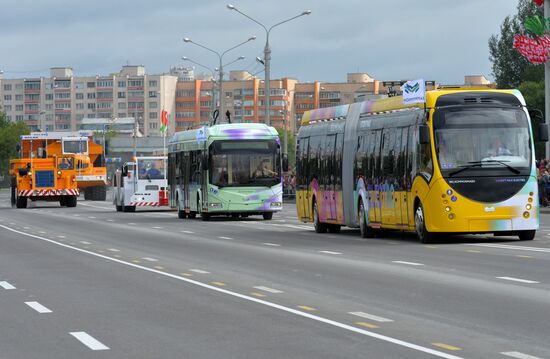 Парад в честь Дня Независимости Белоруссии