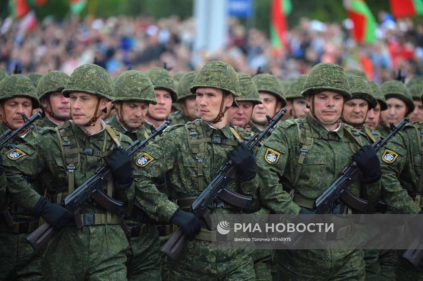 Парад в честь Дня Независимости Белоруссии