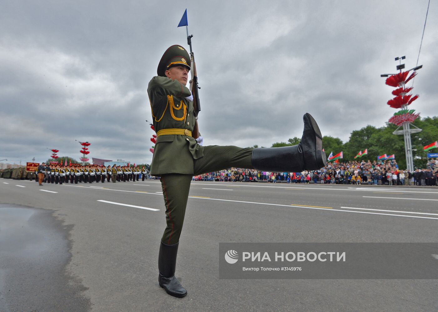 Парад в честь Дня Независимости Белоруссии