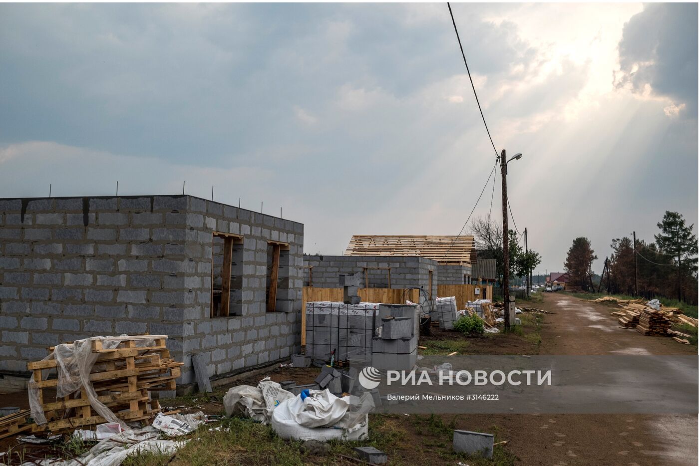 Лесные пожары в Бурятии