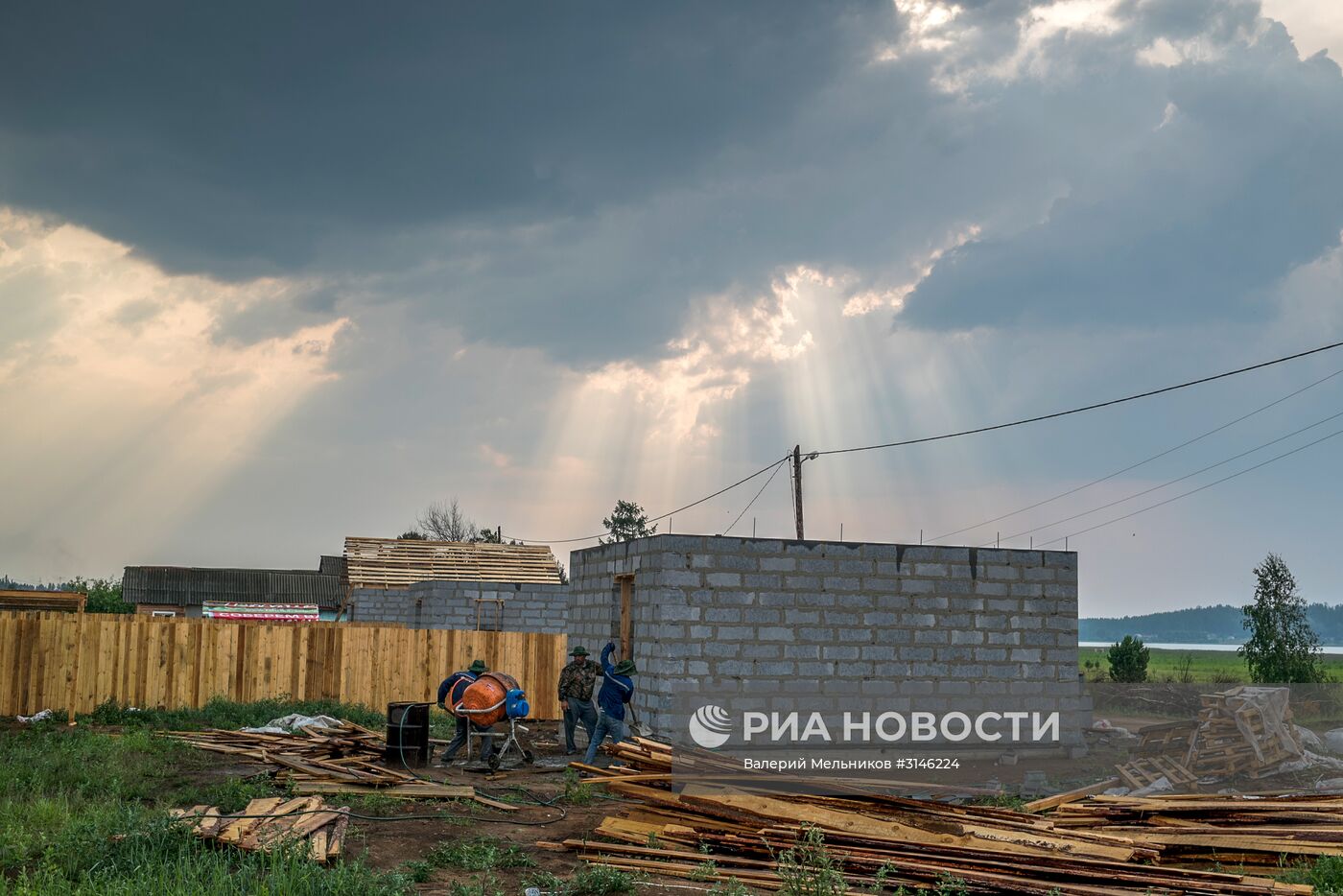 Лесные пожары в Бурятии