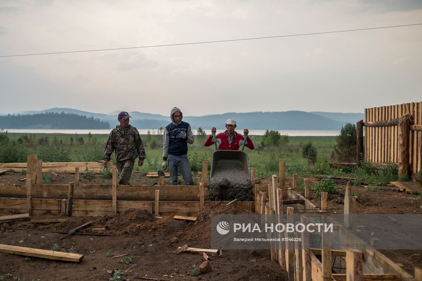 Лесные пожары в Бурятии