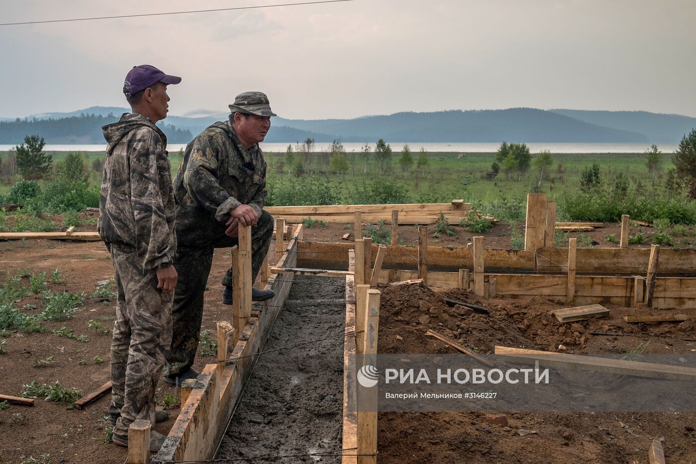 Лесные пожары в Бурятии