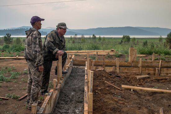 Лесные пожары в Бурятии