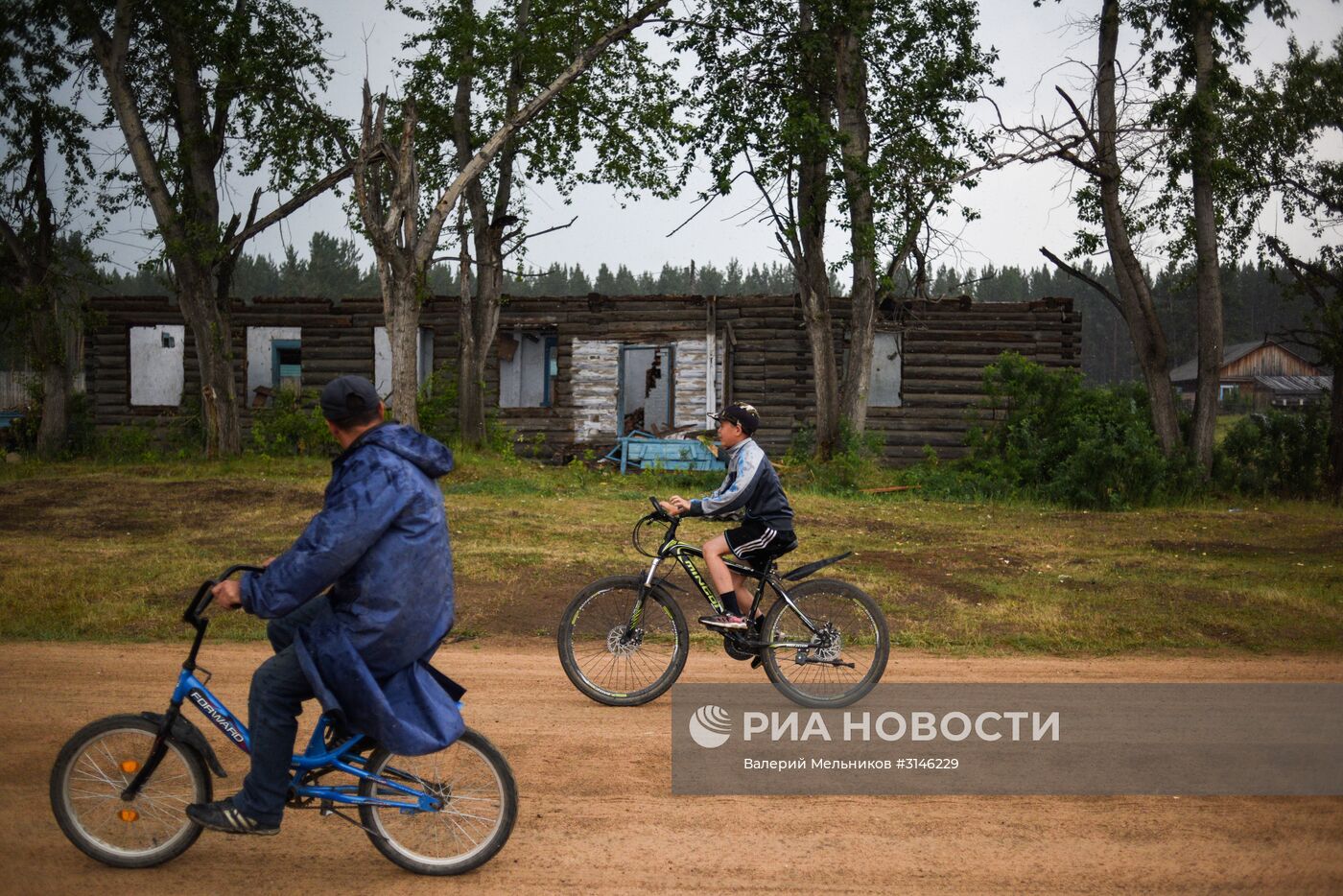 Лесные пожары в Бурятии
