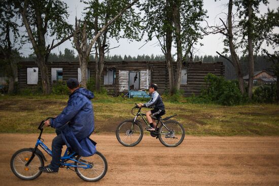 Лесные пожары в Бурятии