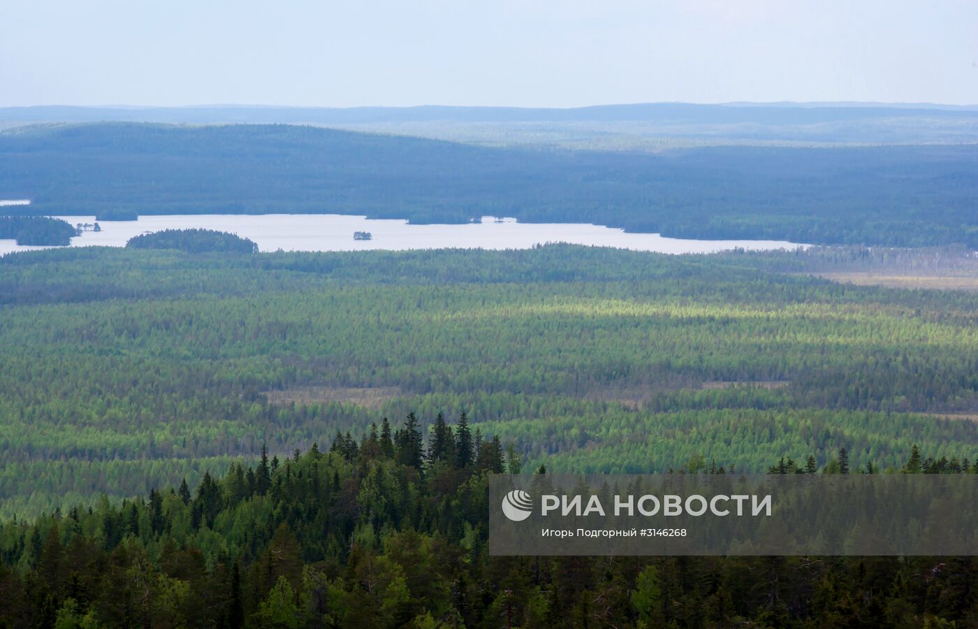 Гора Воттоваара в Карелии