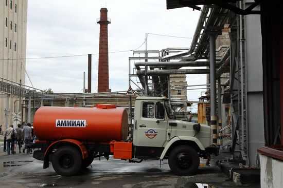 Учения МЧС в Донецке