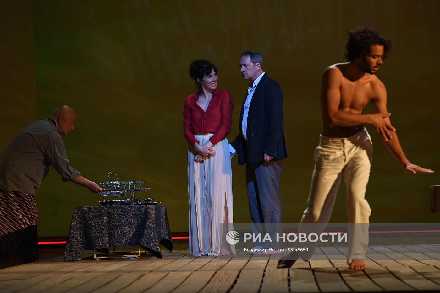 Спектакль "Тайная сила" в рамках театрального фестиваля им. Чехова