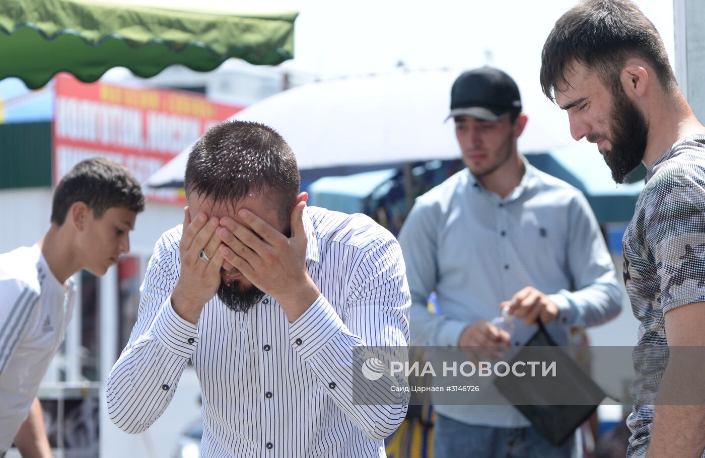 Жаркая погода в Грозном