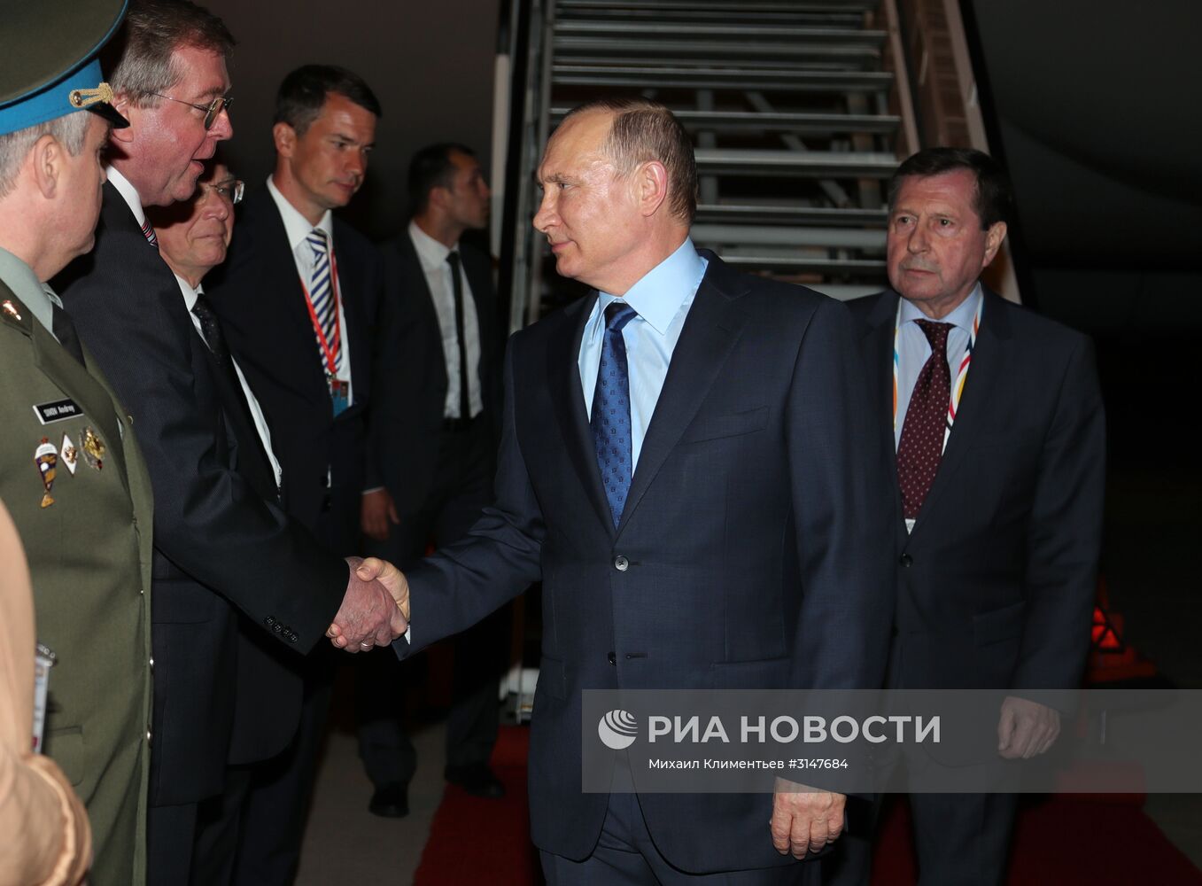 Президент РФ В. Путин принимает участие в саммите "Группы двадцати" в Гамбурге