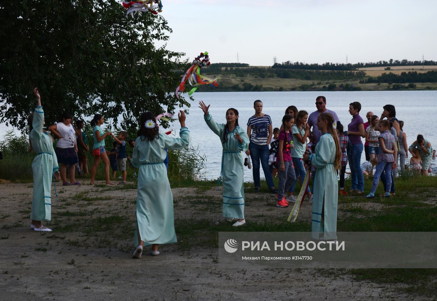 Празднование Ивана Купала в Донецкой области