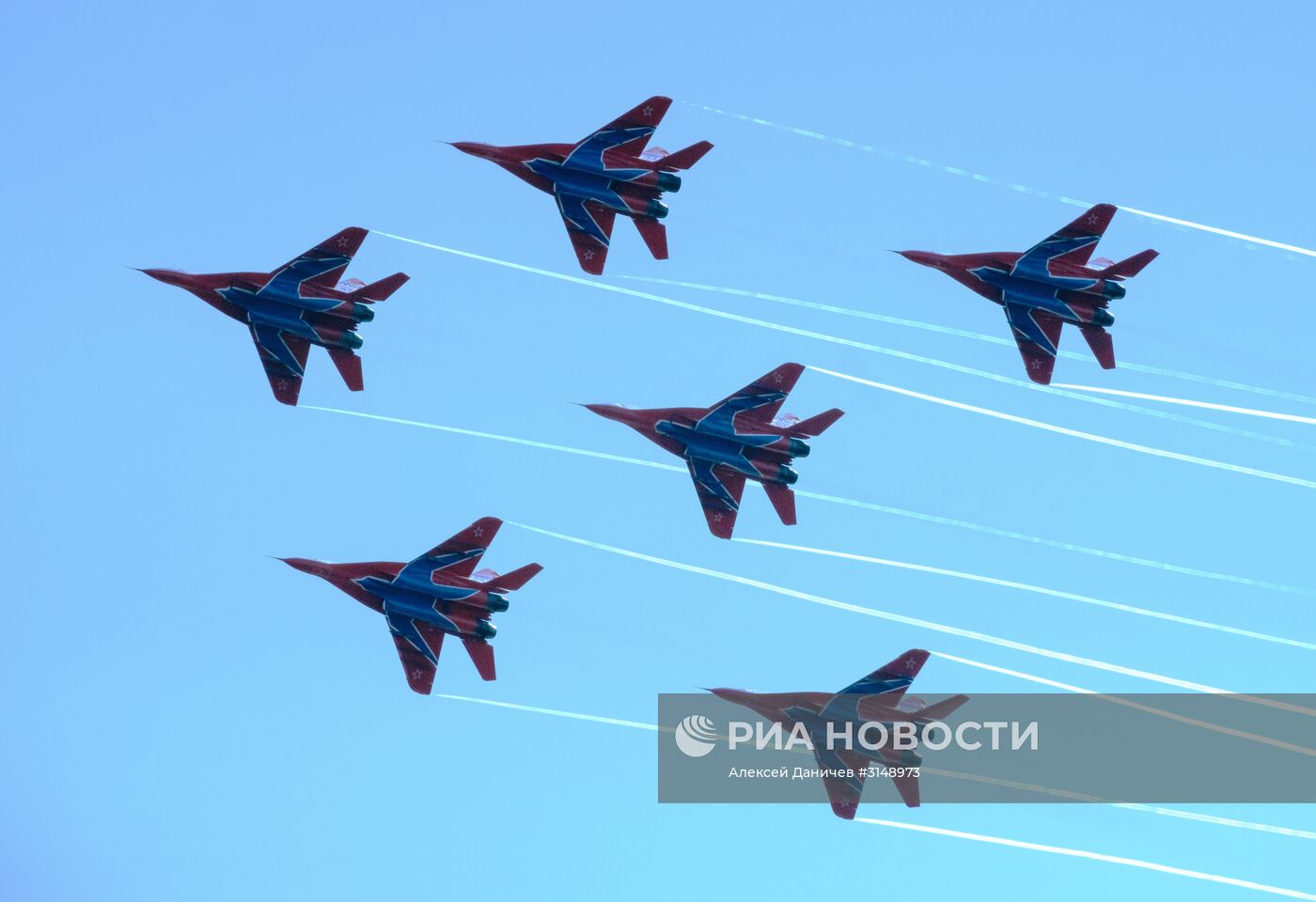 Празднование 105-летия Воздушно-космических сил РФ в Санкт-Петербурге