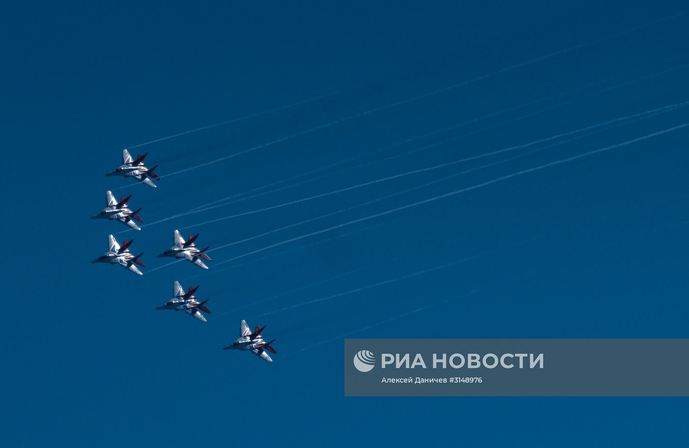 Празднование 105-летия Воздушно-космических сил РФ в Санкт-Петербурге