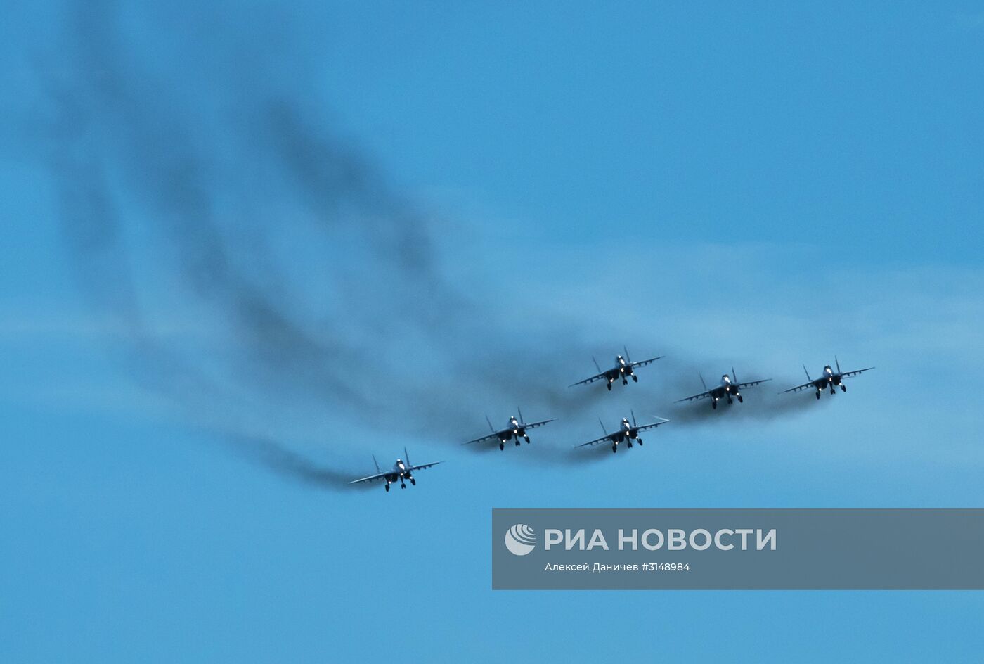 Празднование 105-летия Воздушно-космических сил РФ в Санкт-Петербурге