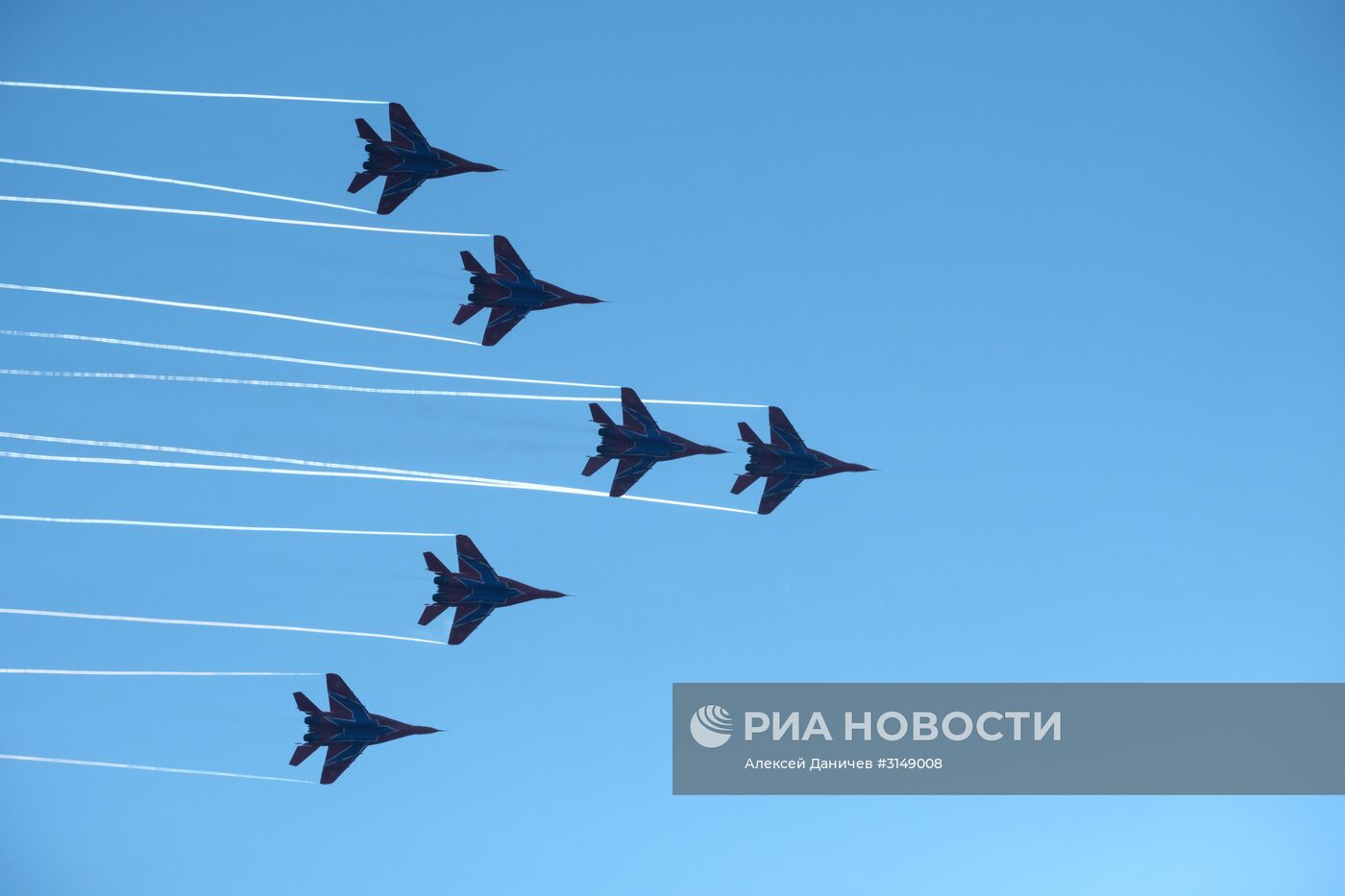 Празднование 105-летия Воздушно-космических сил РФ в Санкт-Петербурге