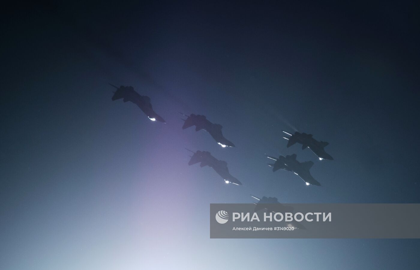 Празднование 105-летия Воздушно-космических сил РФ в Санкт-Петербурге