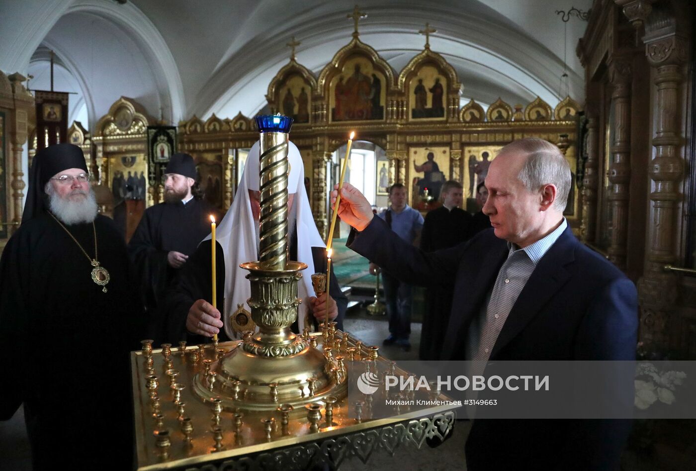 Рабочая поездка президента РФ В. Путина в Республику Карелия (Валаам)