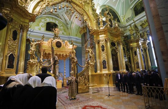 Патриарх Московский и всея Руси Кирилл посетил Санкт-Петербург