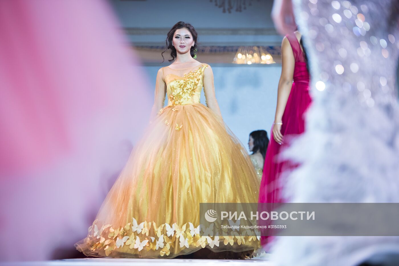 Конкурс красоты "Красавица Кыргызстана" в Бишкеке
