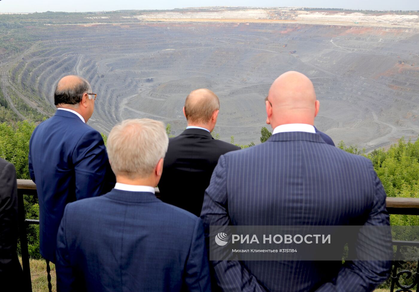 Рабочая поездка президента РФ В. Путина в Белгородскую область