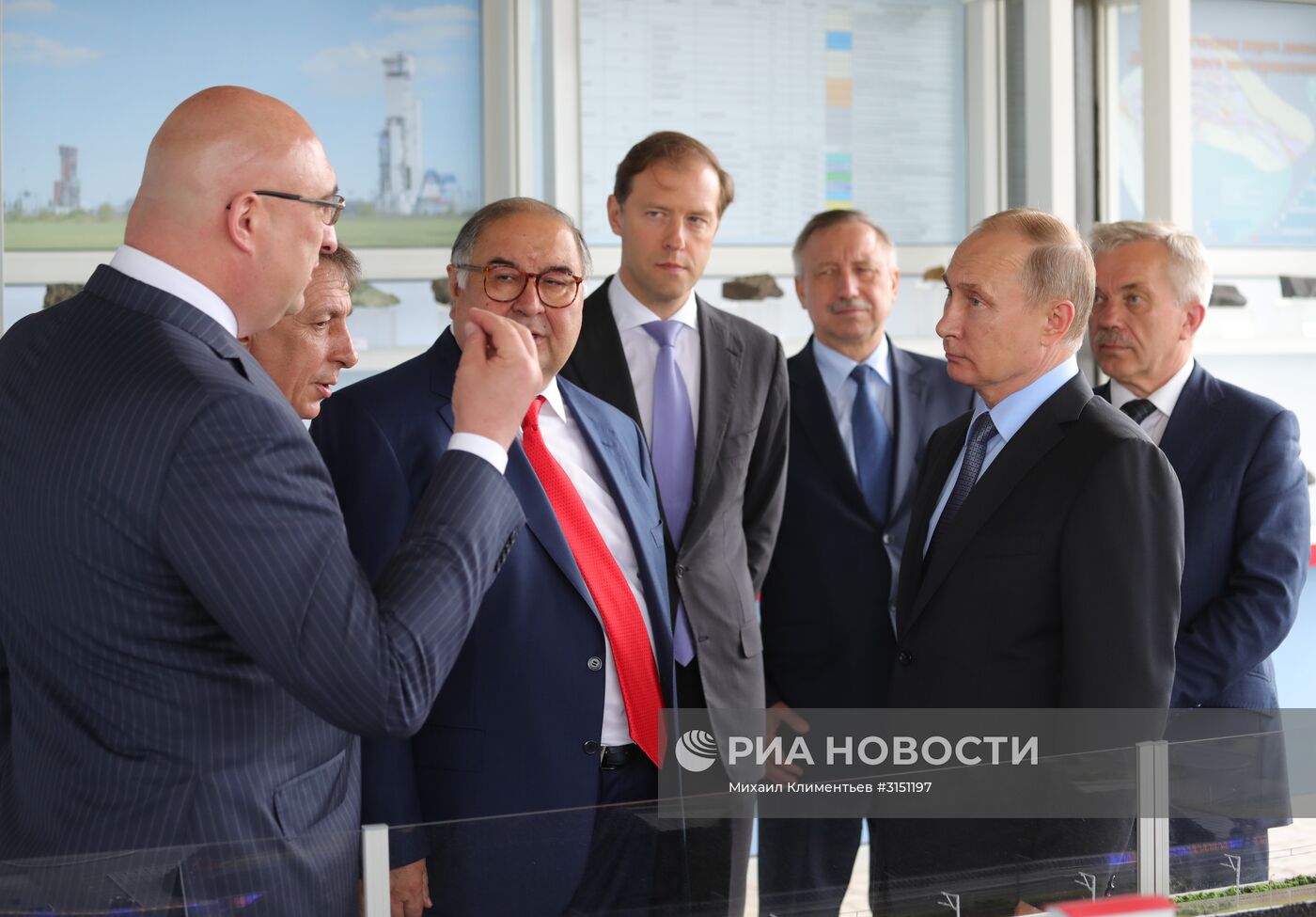 Рабочая поездка президента РФ В. Путина в Белгородскую область