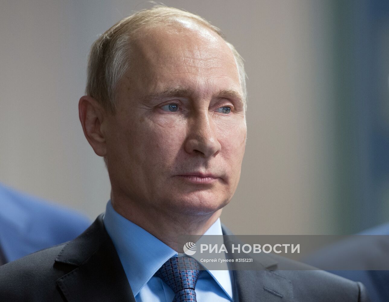 Рабочая поездка президента РФ В. Путина в Белгородскую область