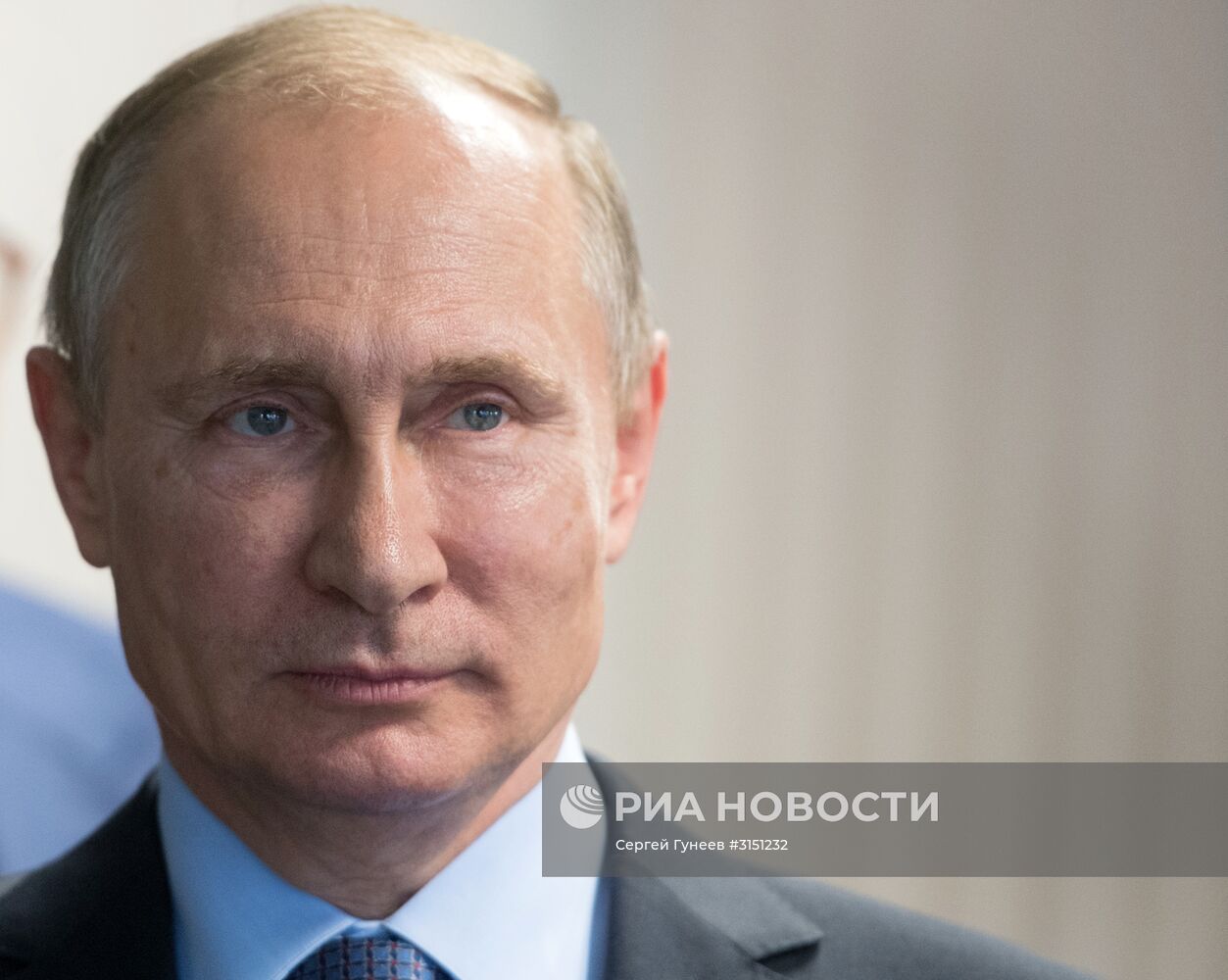 Рабочая поездка президента РФ В. Путина в Белгородскую область