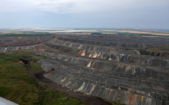 Рабочая поездка президента РФ В. Путина в Белгородскую область