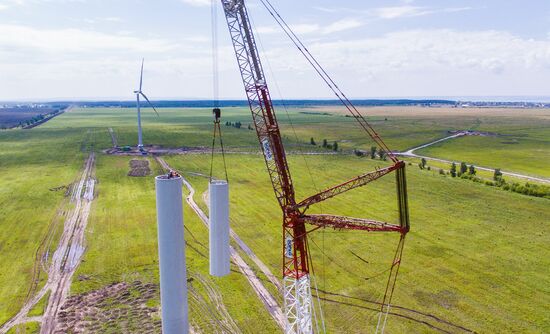 Строительство ветропарка в Ульяновске
