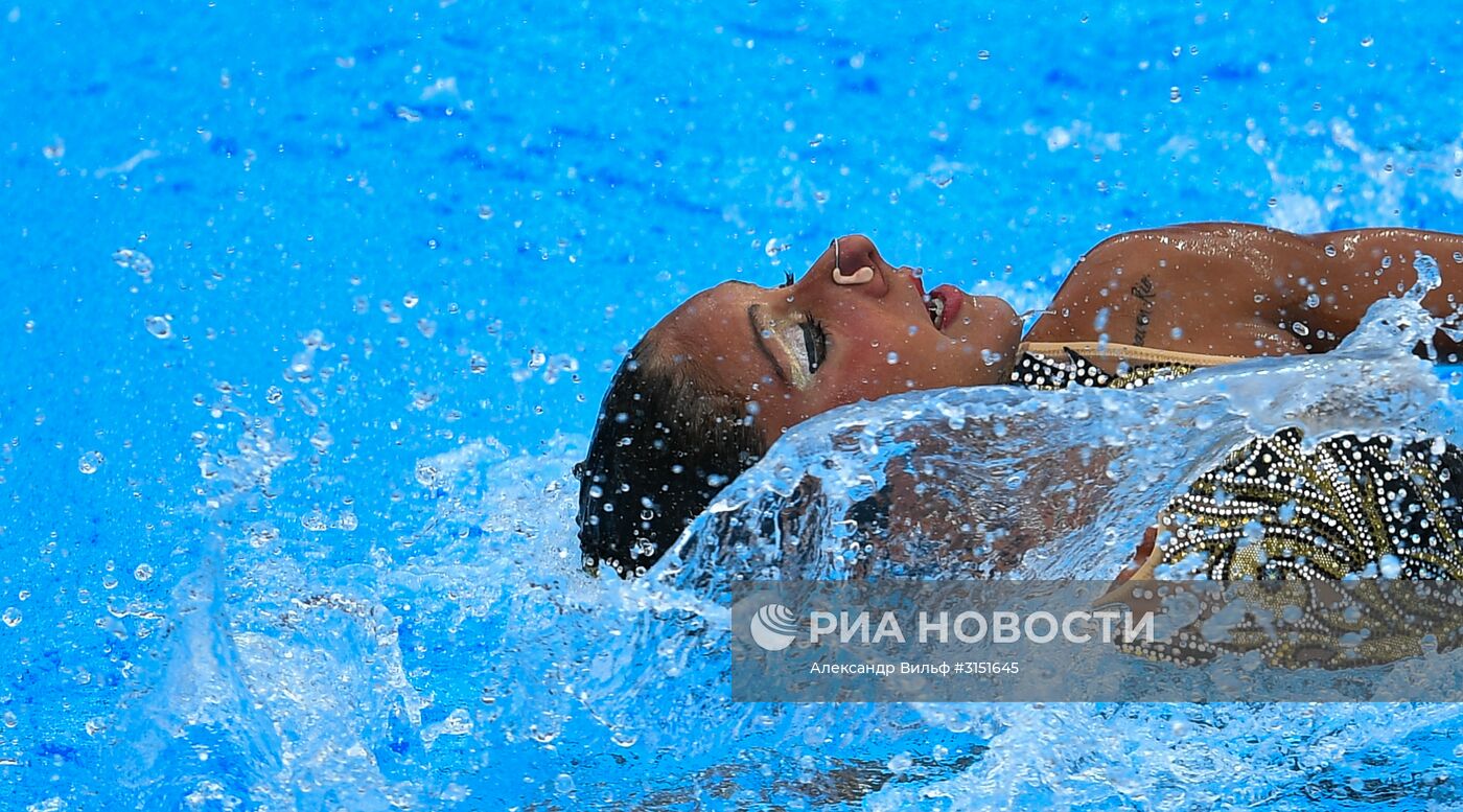 Чемпионат мира FINA 2017. Синхронное плавание. Соло. Техническая программа. Финал