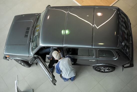 День открытых дверей, посвященный 40-летию внедорожника "Нива 4X4".