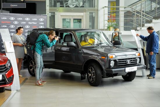 День открытых дверей, посвященный 40-летию внедорожника "Нива 4X4".