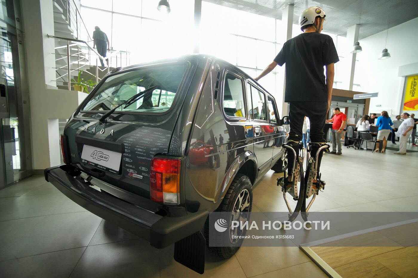 День открытых дверей, посвященный 40-летию внедорожника "Нива 4X4".