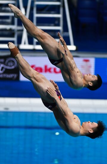 Чемпионат мира FINA 2017. Синхронные прыжки в воду. Мужчины. Трамплин 3 м. Финал