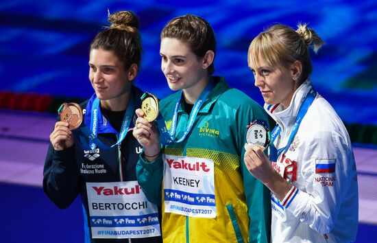 Чемпионат мира FINA 2017. Прыжки в воду. Женщины. Трамплин 1 м. Финал