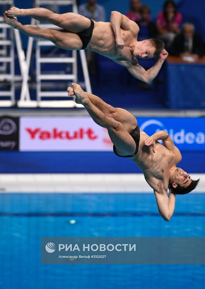 Чемпионат мира FINA 2017. Синхронные прыжки в воду. Мужчины. Трамплин 3 м. Финал