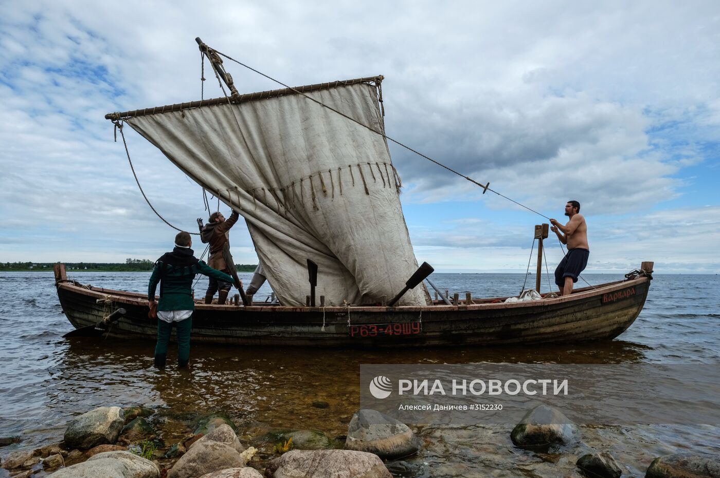Исторический фестиваль "Страж в истоке Невы" в Ленинградской области