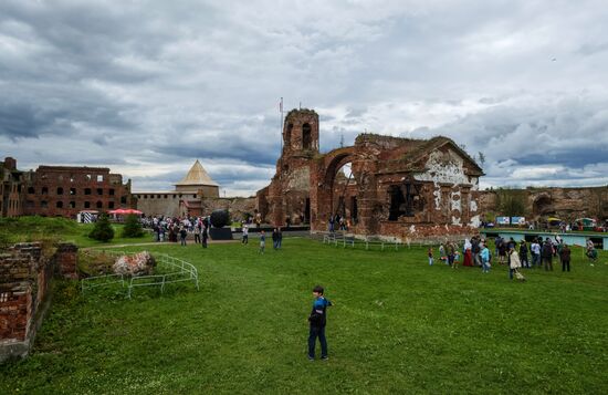 Исторический фестиваль "Страж в истоке Невы" в Ленинградской области