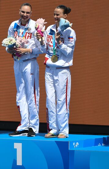 Чемпионат мира FINA 2017. Синхронное плавание. Дуэт. Техническая программа. Финал