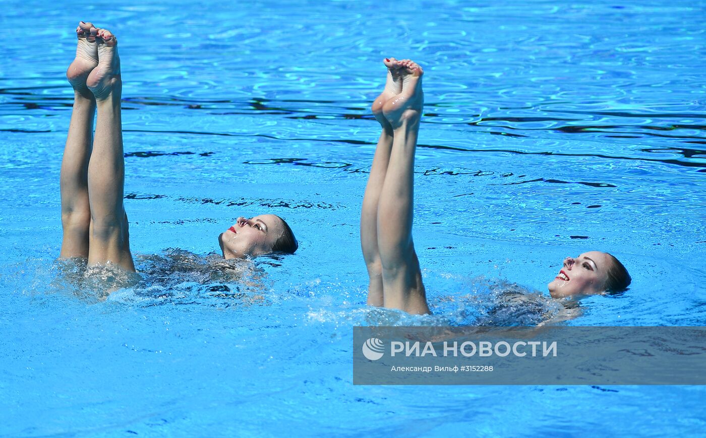 Чемпионат мира FINA 2017. Синхронное плавание. Дуэт. Техническая программа. Финал