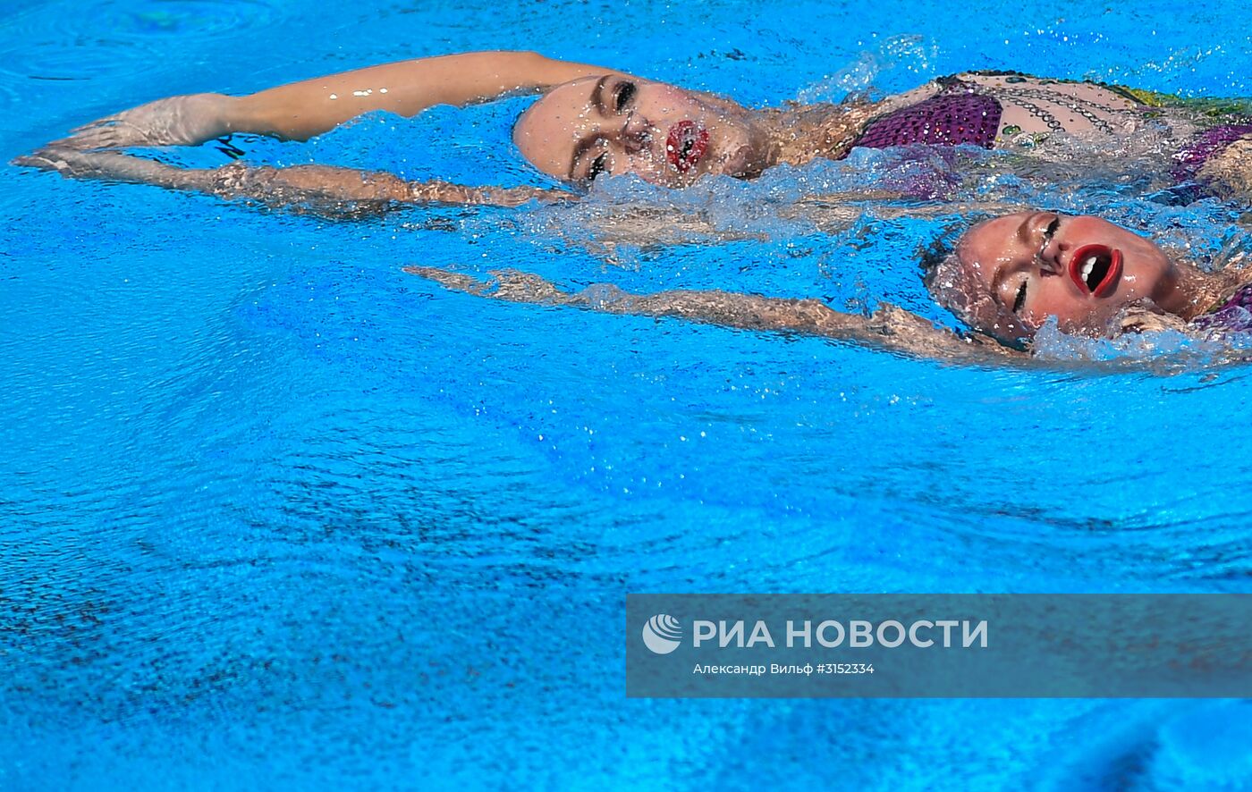 Чемпионат мира FINA 2017. Синхронное плавание. Дуэт. Техническая программа. Финал