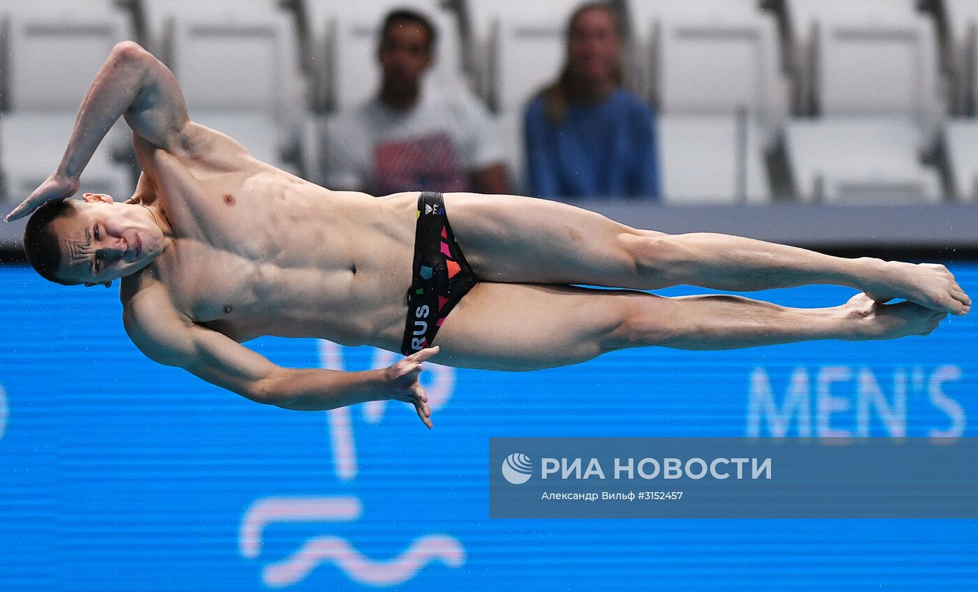 Чемпионат мира FINA 2017. Прыжки в воду. Мужчины. Трамплин 1 м. Финал