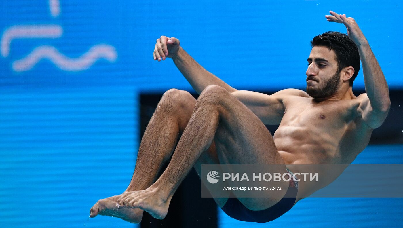 Чемпионат мира FINA 2017. Прыжки в воду. Мужчины. Трамплин 1 м. Финал