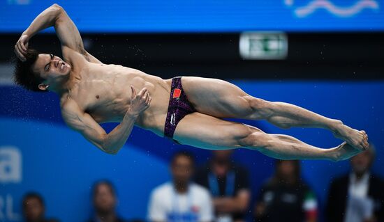 Чемпионат мира FINA 2017. Прыжки в воду. Мужчины. Трамплин 1 м. Финал